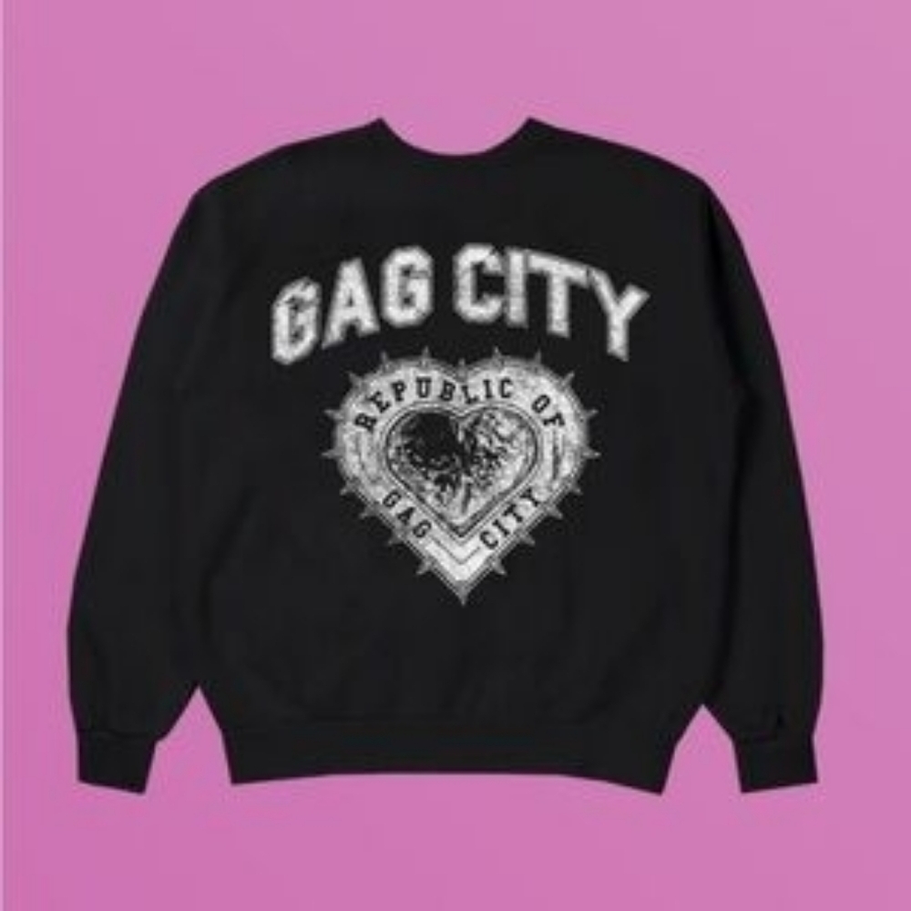 Nicki Minaj Official Merch Black Crewneck Sweater